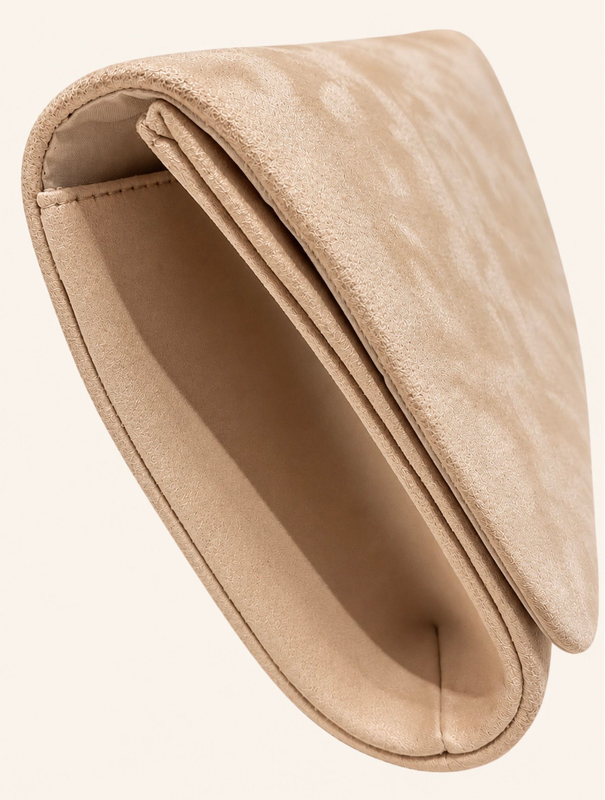 Elegant Champagne Evening Clutch Bag